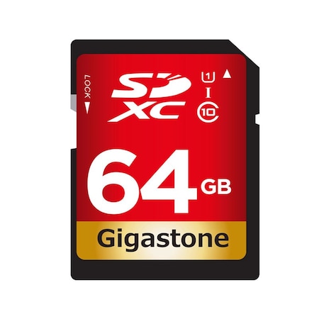 Gigastone Gigastone 64 GB SDXC Flash Memory Card 1 pk GS-SDHC80U164G